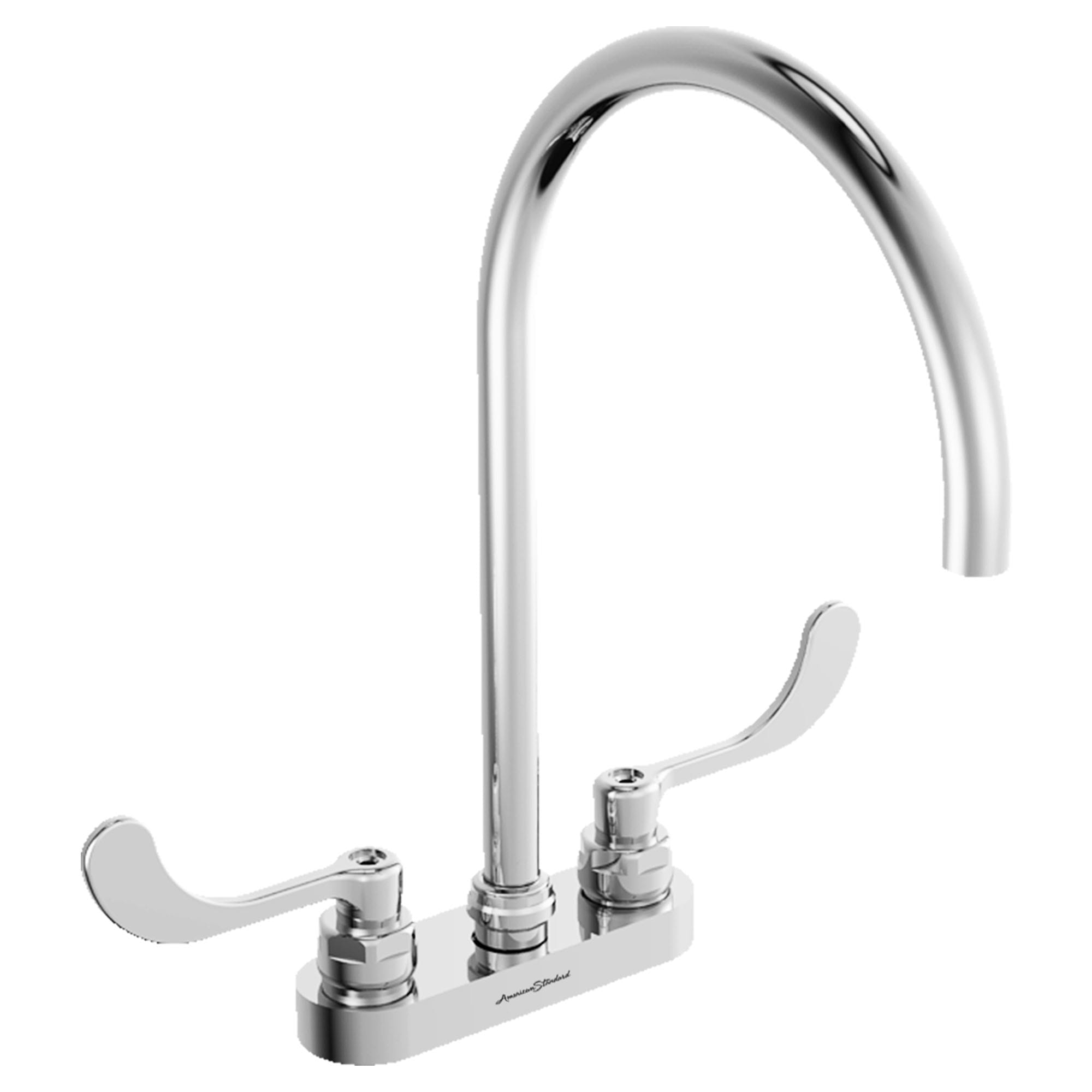 Monterrey 4 Inch Centerset Gooseneck Faucet, 1.5 gpm Laminar Flow in
